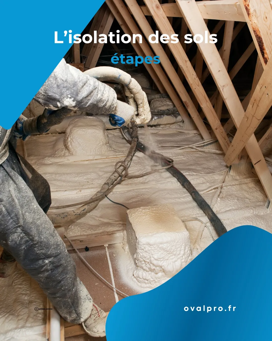 Chantier isolation en cours - Ovalpro